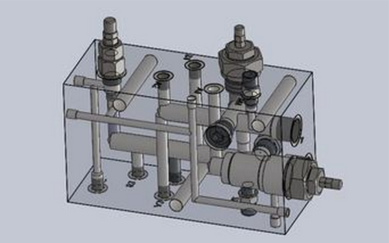 Key design points of hydraulic component assembly