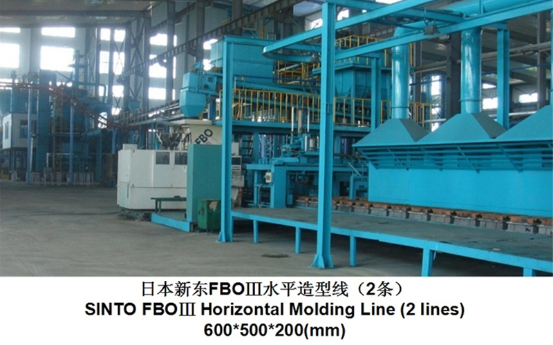 SINTO FBOⅢHorizontal Molding Line(2lines)